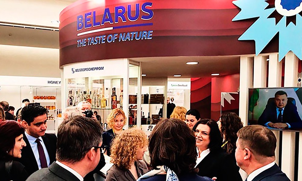 Белорусские продукты на выставке Salima в Чехии